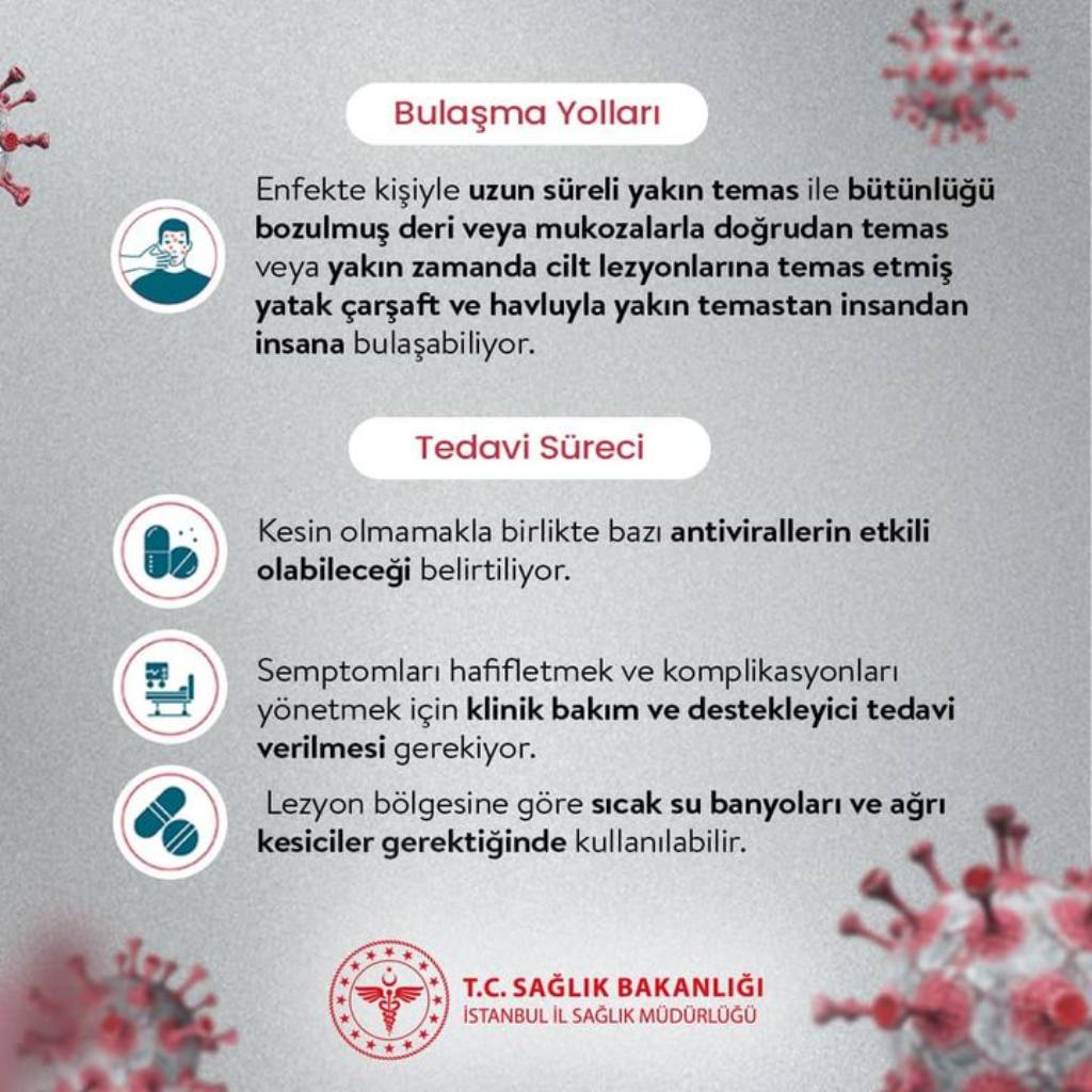 İstanbul İl Sağlık Müdürlüğü, M Çiçeği Rehberini Güncelledi