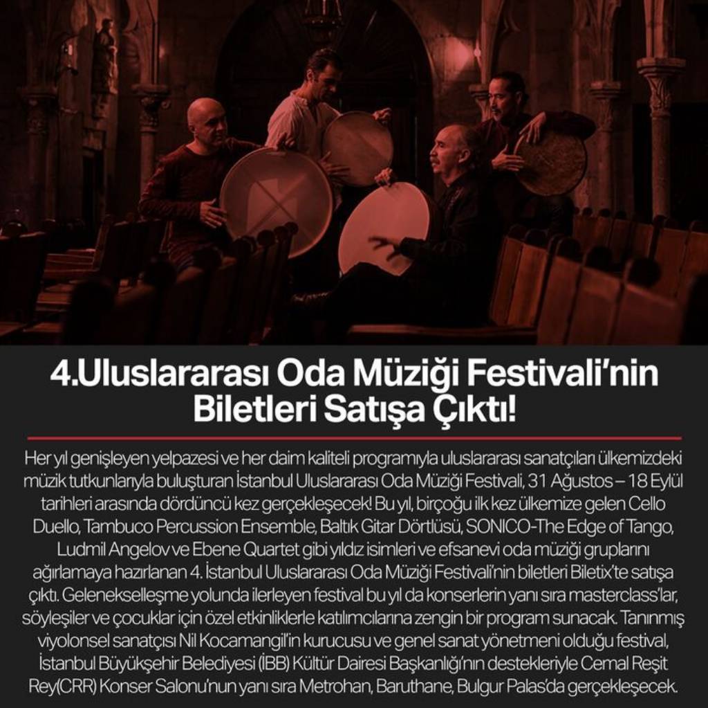 İstanbul Kültür Sanat: Bu Haftanın Etkinlikleri
