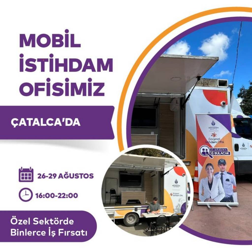 Mobil İstihdam Ofisi Sultanbeyli ve Çatalca'da İş Arayanlarla Buluşuyor