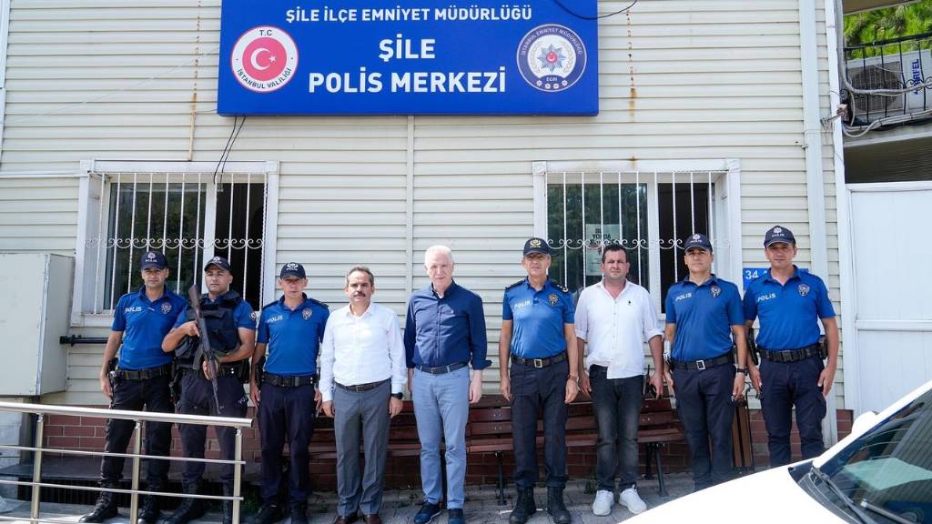İstanbul Valisi Davut Gül, Şile'de Güvenlik Birimlerini Ziyaret Etti