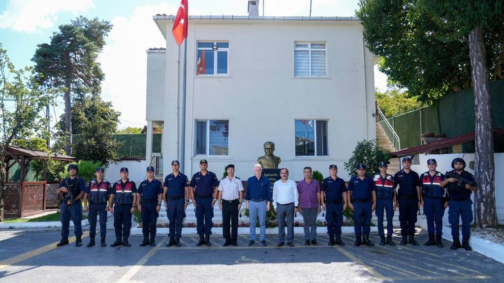 İstanbul Valisi Davut Gül, Şile'de Güvenlik Birimlerini Ziyaret Etti