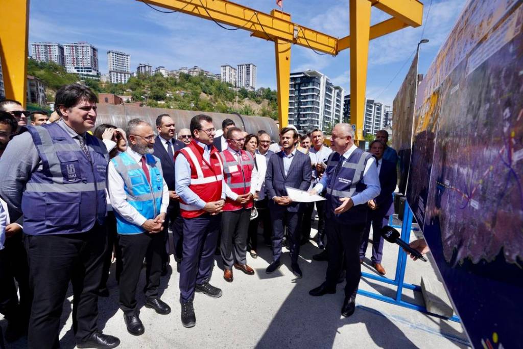 İmamoğlu: İstanbula Su Taşıyan Dev Tünel İnşaatı Devam Ediyor