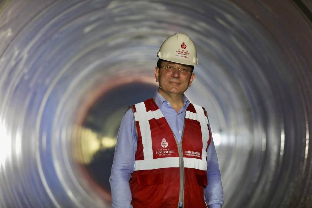 İmamoğlu: İstanbula Su Taşıyan Dev Tünel İnşaatı Devam Ediyor