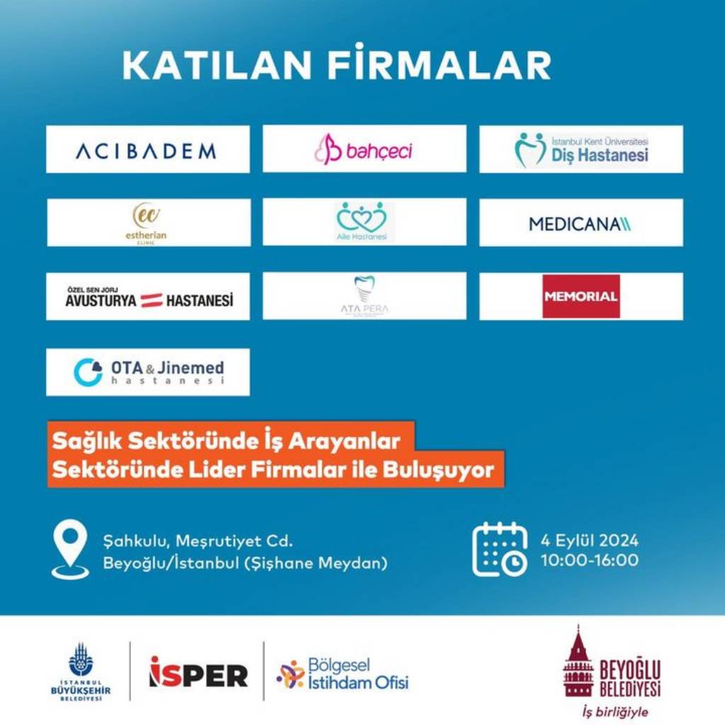 Kariyer Fırsatları Buluşması İstanbul'da Düzenleniyor