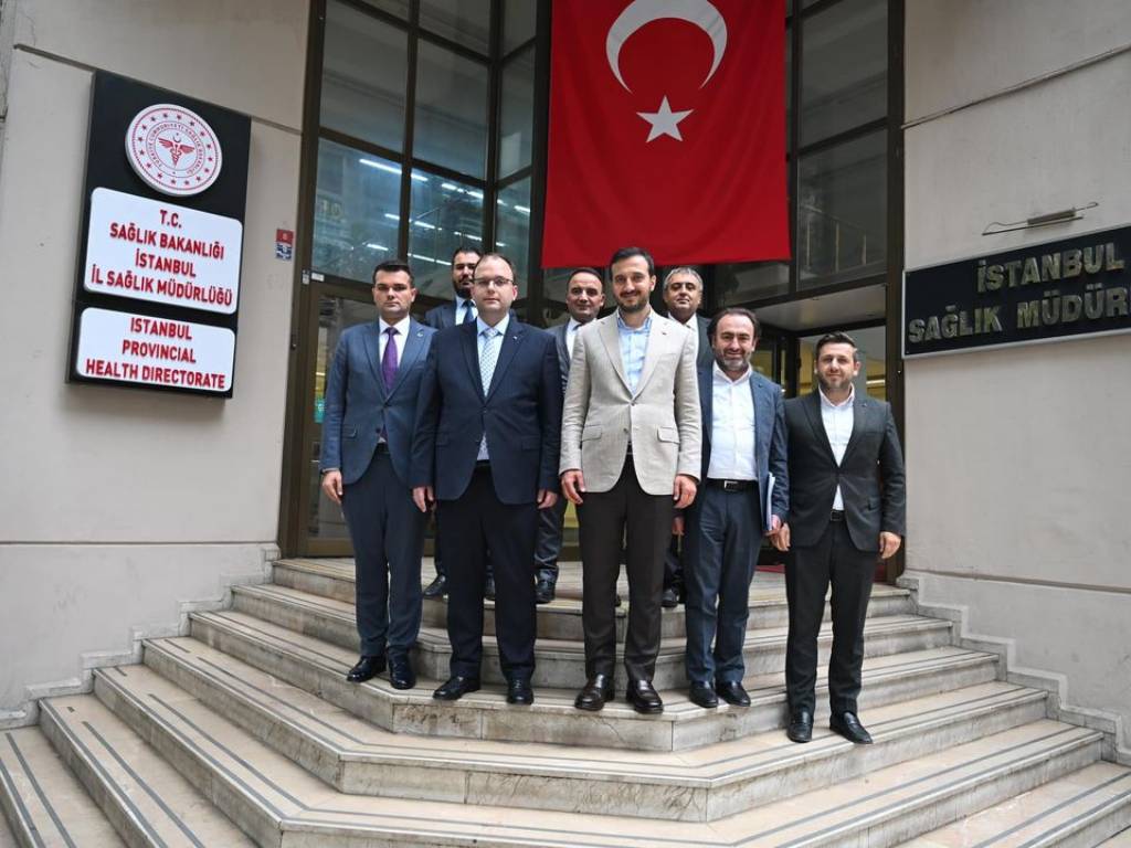 Bağcılar Belediye Başkanı Abdullah Özdemir, İstanbul İl Sağlık Müdürü Güneri Ziyaret Etti